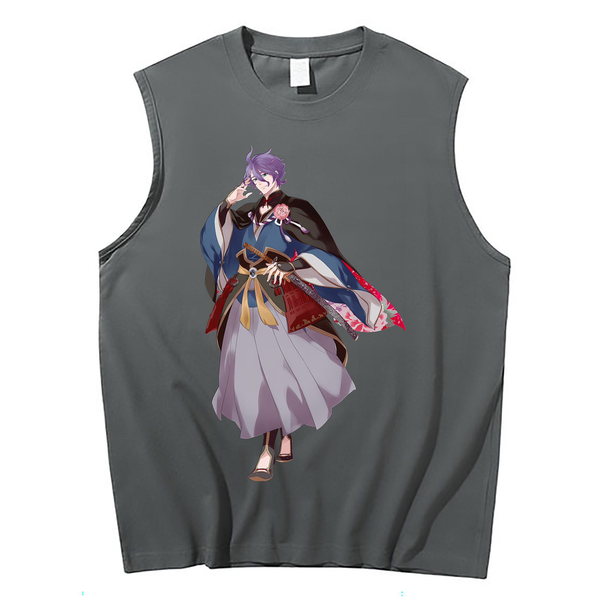 （画像用） 刀剣乱舞 Touken Ranbu コットン100％タンクトップ（フロントプリント）